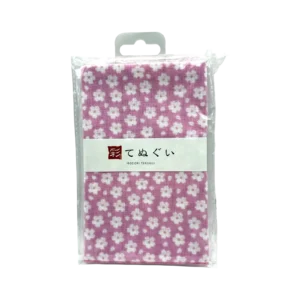 Komesichi Irodori Tenugui Sakura Pink