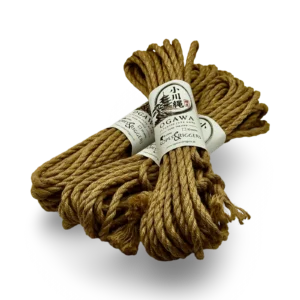 3 Seil-Sets mit Ogawa Jute-Seil, 6 mm und 8 Meter.