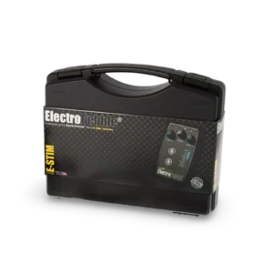 ElectroPebble 2-Kanal-E-Stim-Powerbox mit Audio-Modus und neun Programmen.